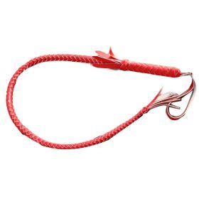 Red Braided Riding Whip Horse Riding Crop, 70cm