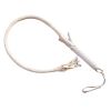 White Horse Crops Long Braided Whip Riding Crop,70 cm