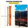 VEVOR Load Height Measuring Stick, 15' Sturdy Fiberglass Truck Height Stick with Adjustable Pole