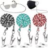 Eyewear Retainers Eye Glass String Strap Holder 3 Cords 29 inch Eyeglass Chain for Women Silver Eyeglass Strap Reading Glass Chain Eyeglass Neck Chain