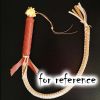 Riding Crop Braided Whip Stage Performance Dance Props Handicraft, Brown