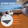 VEVOR Boat Flooring, EVA Foam Boat Decking 94.5" x 46", Non-Slip Self-Adhesive Flooring, 29.9 sq.ft Marine Carpet for Boats, Yacht, Pontoon