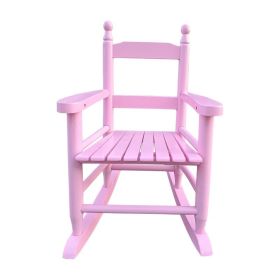 Indoor or Outdoor Durable Rocking Chair (Color: Pink, type: Rocking Chair)