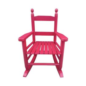 Indoor or Outdoor Durable Rocking Chair (Color: Red, type: Rocking Chair)